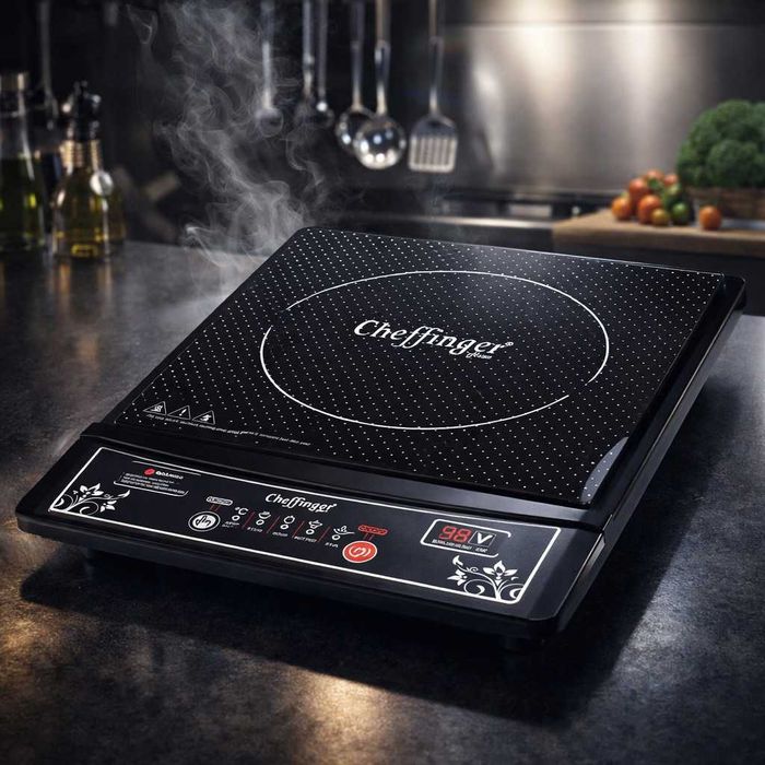 Индукционен котлон Cheffinger - 2000W, с дигитален дисплей, таймер