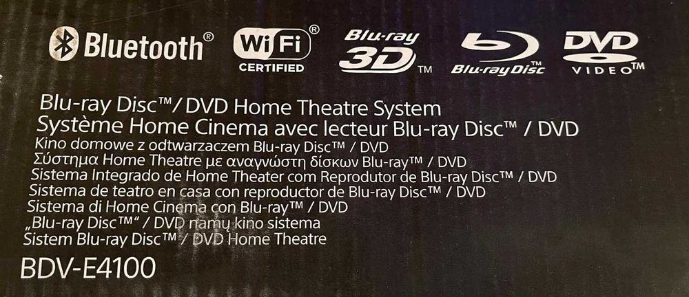 Home Cinema Sony BDV-E4100, Blu-ray, 3D, Bluetooth, super-bun