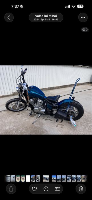 Vand sau schimb Honda shadow vt600 custom bobber