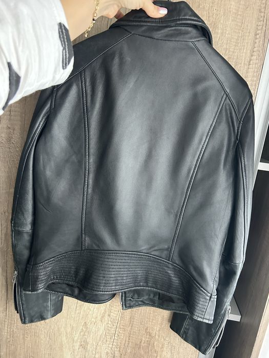 Geaca de piele Mango