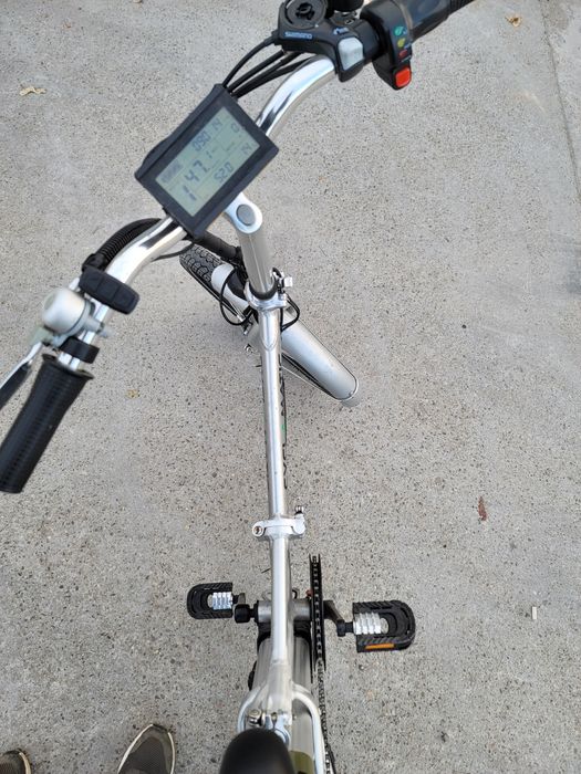 Bicicleta electrica pliabila CYCLAMATIC