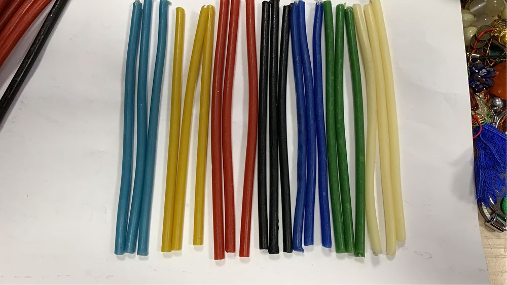 Восковые свечи , 100% воск , 35тг