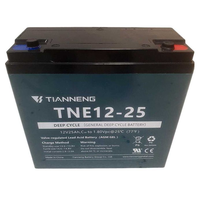 Батерия 12V/25Ah за електрически скутери и триколки