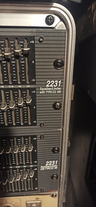 Egalizator dbx 2231 ca Rane Klark teknik Dynacord