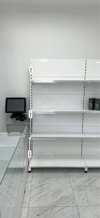 Торговое оборудование! Стеллажи, полки для магазина