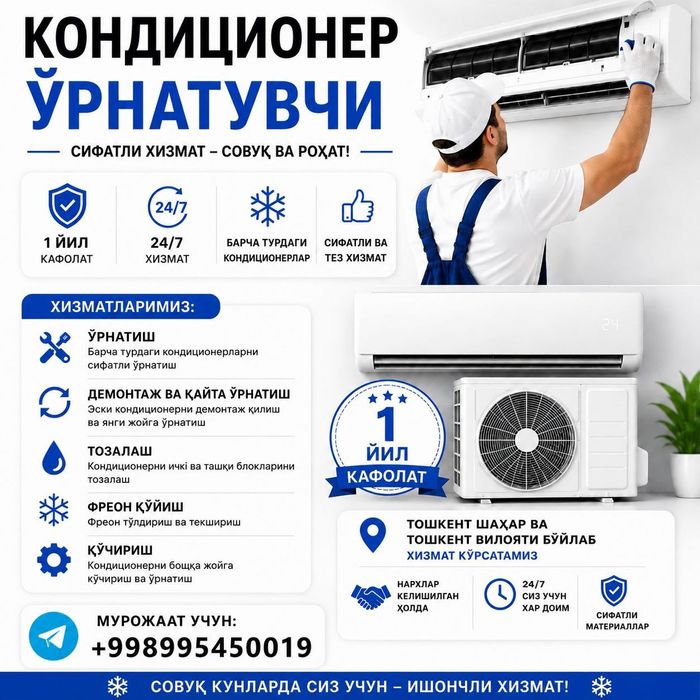 Кондиционер установка