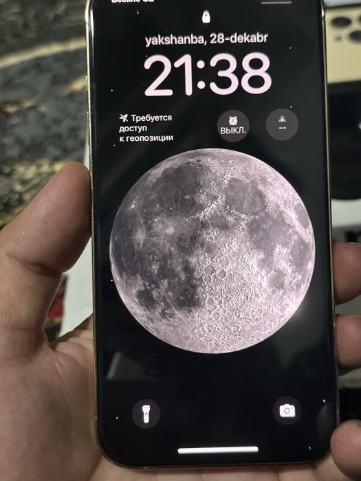 iphone 13 pro gold 256 tali karopka dakument tel ochilmagan 74 yomkost