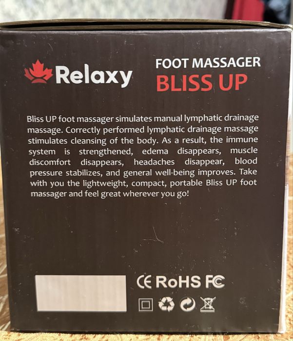 Массажер для ног RELAXY Bliss Up компрессионный