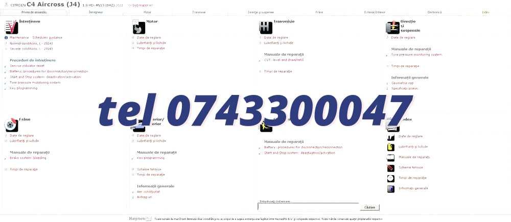 Program Windows Reparatie Auto Scheme Electrice Haynes Adata Technik