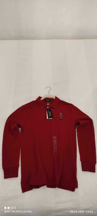 Polo Ralph Lauren # marimea S #  rosu inchis #nou cu eticheta