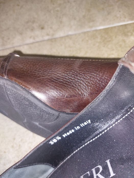 Нови кожени обувки "miss Neri"