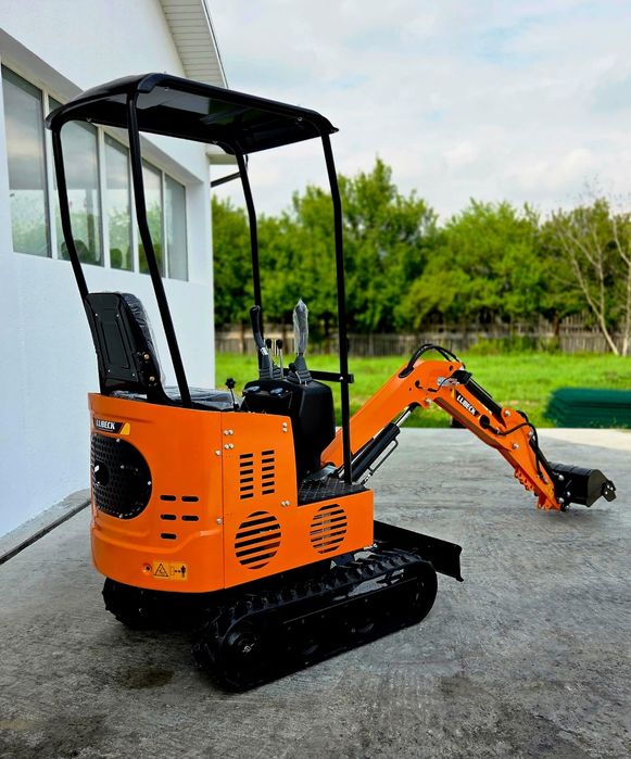 Miniexcavator Lubeck W 100, 1 tonă~Nou~