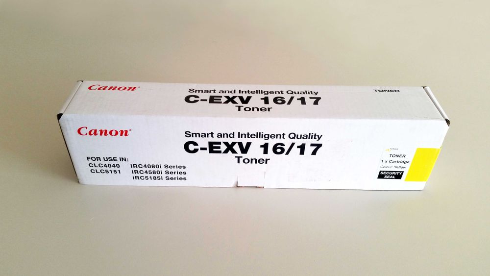 Тонер C-EXV 17 Black, C-EXV 17 Yellow, C-EXV 17 Magenta, C-EXV 17 Cyan