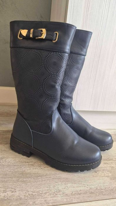 Три чифта топли ботуши за момиче различни размери-32,34,35