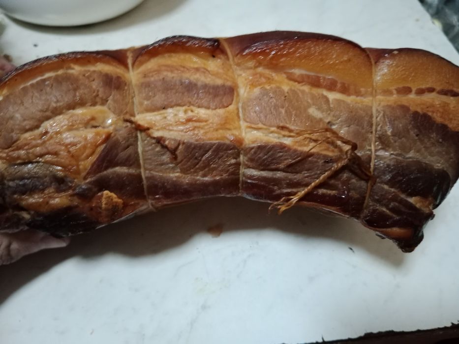 Сало копчёное с прослойкой