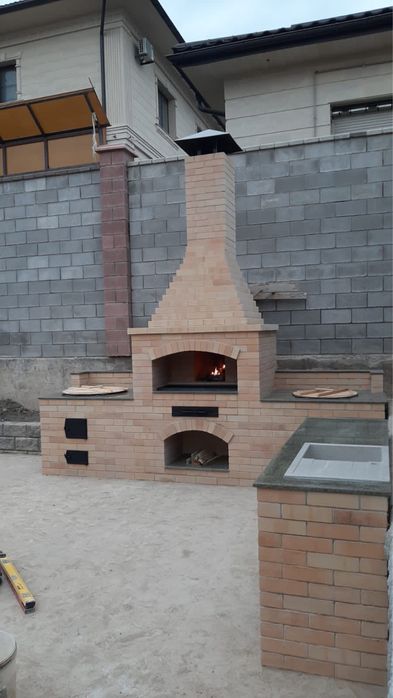 Зона барбекю комплекс