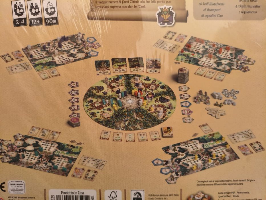 Trolls and Princesses BoardGame New- Unboxed.