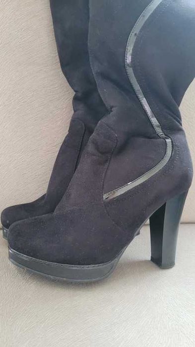 Cizme negre Vallenssia