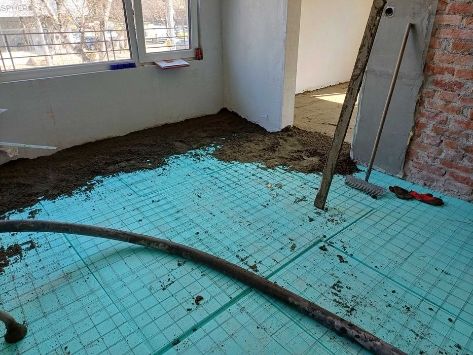 Циментова подова замазка.Качество и коректност!