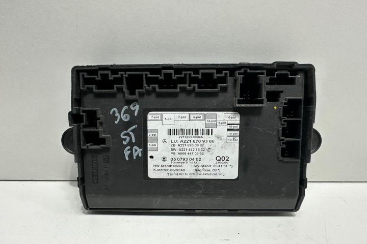 Modul Confort A2218709386 Mercedes-Benz S-Class W221