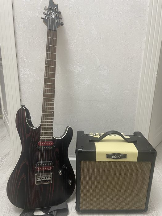 Электрогитара cort kx300 с комбиком