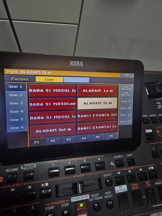Set korg pa1000 korg pa4 pa5korg pa700 Automat introduceri noi 2026