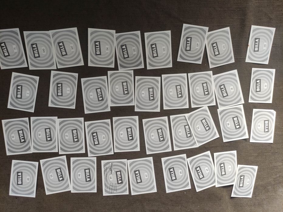 Продавам стикери Billa