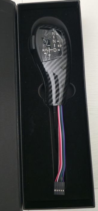 Vând manetă schimbator led BMW E60/61/46
