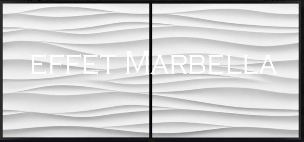 Декоративни 3D панели - 3д гипсови панели, облицовки за стени 0088