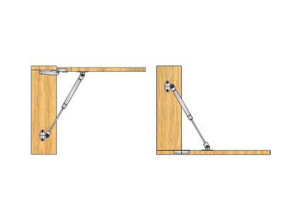 Амортисьор за повдигаща врата 150N - INDAUX
