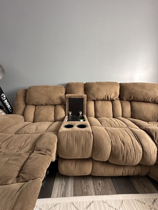 Coltar cu recliner 250x250 cm