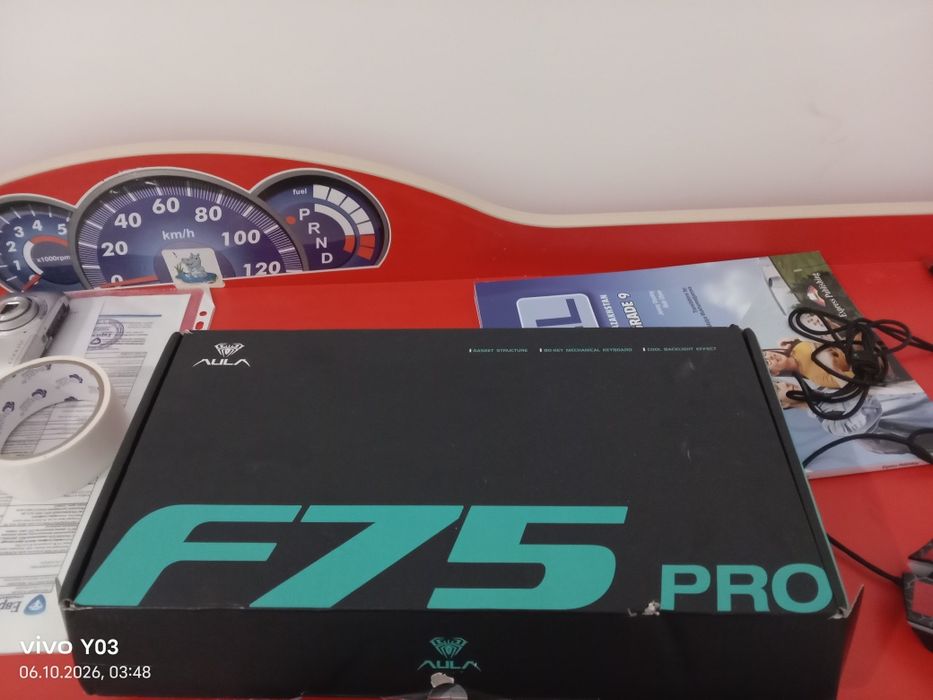 Aula f75 pro с гарантией 1 недели