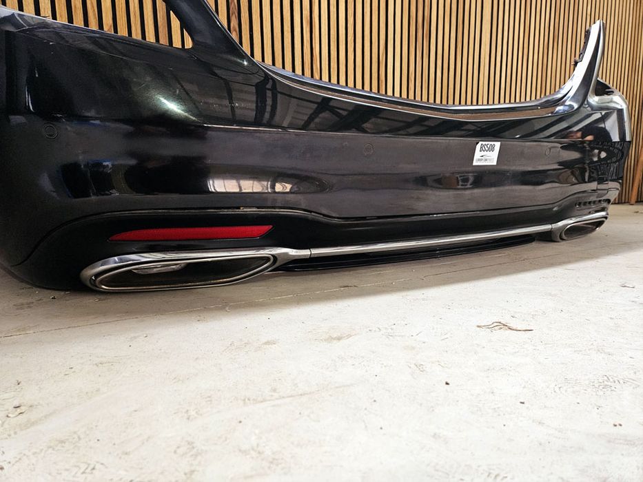 Mercedes S class 2014/2018 W222 facelift AMG fusta tipsuri bară spate