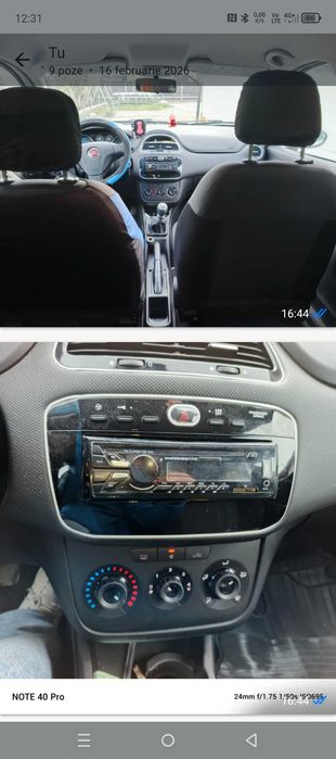 Fiat Punto 2016 BENZINĂ |Euro 6/ Înmatriculat RO | Stare Tehnică Excepționala