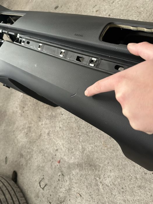 plansa bord neagra vw passat b7 cc 2013