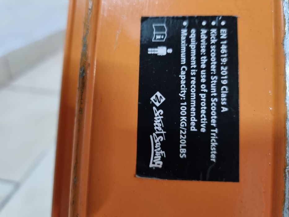 Trotineta scheme aluminiu Trickster junior