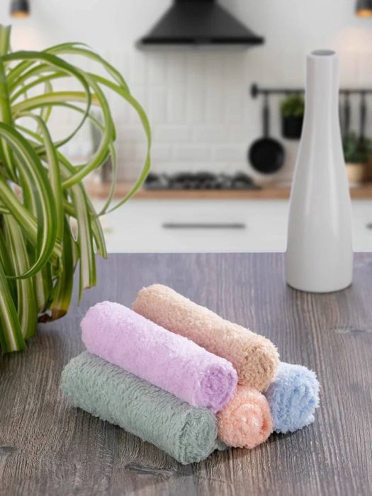 Полотенца из микрофибры 5шт