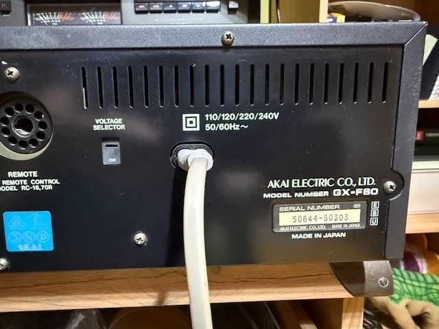 Casetofon AKAI GX-F80