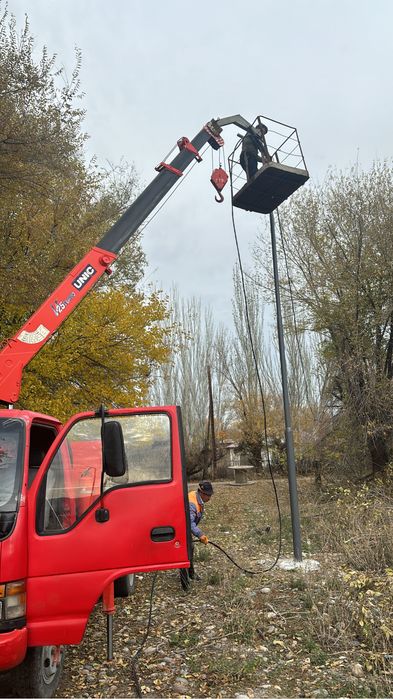 Манипулятор стрела до 10 метр с люлькой