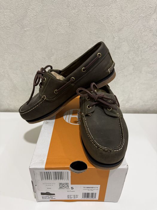Мокасины Timberland boat shoes