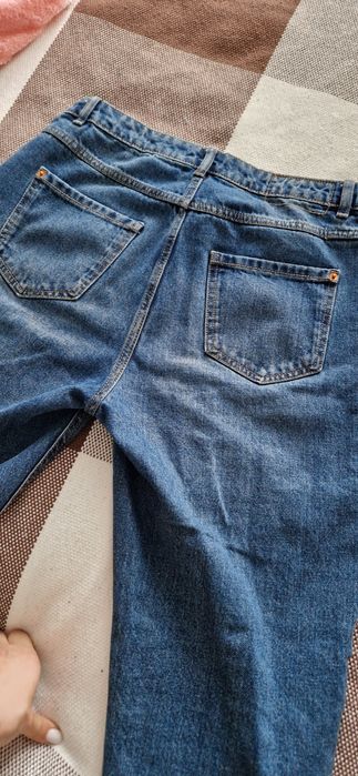 Джинсы момы синие