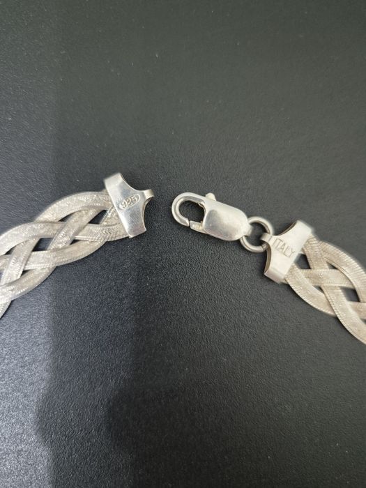 Серебряное колье и браслет винтаж