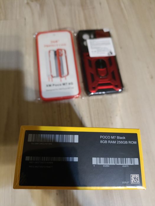 POCO M7 4G 8 GB RAM черен, чисто нов
