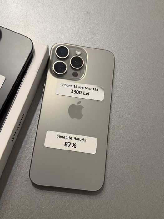 Magazin Vinde : Iphone 15 Pro Max 128gb
