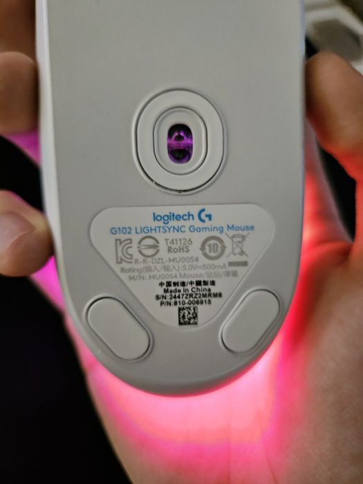 Мышка Logitech G102 Lightsync оригинал