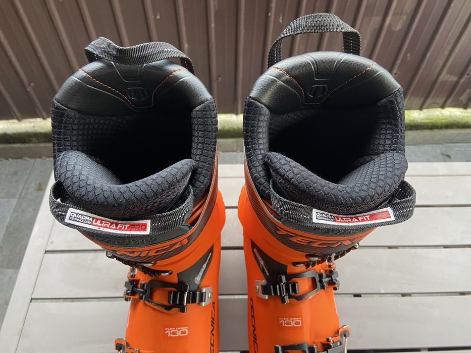 Clăpari Ski Tecnica Mach1 MV 130 Aproape Noi Ultra Orange