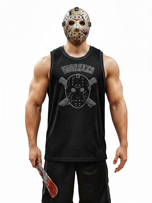Спортивная Майка VOORHEES 13. 4XL. For Tall