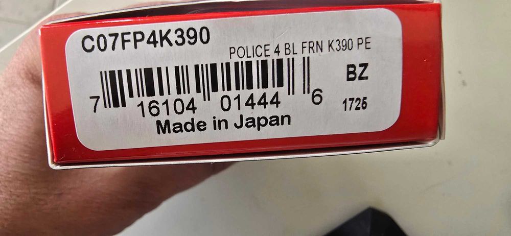 Spyderco Police 4 Blue FRN K 390