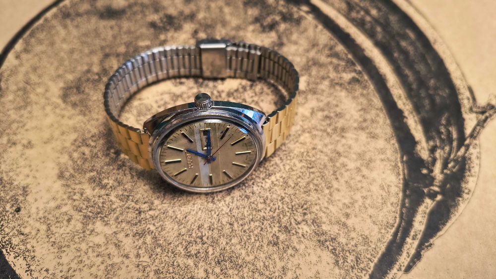 Ceas de mana Raketa (URSS)  mecanic - vechi de colectie