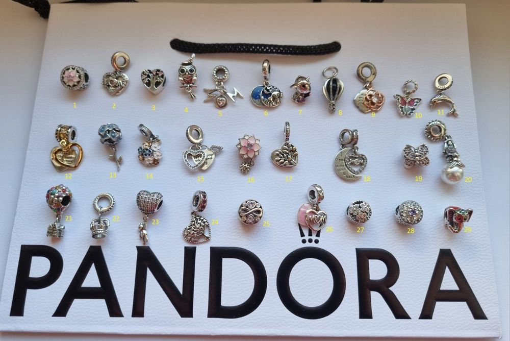 Pandantive charm pentru bratara Pandora